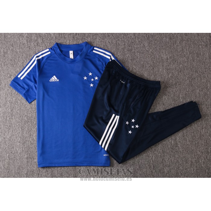 Chandal del Cruzeiro Manga Corta 2020-2021 Azul